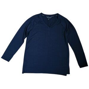 Banana Republic Black Long Sleeve Top – Size S – V-Neck – Like New